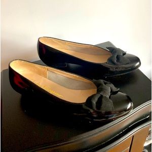 Authentic Salvatore Ferragamo patent leather heels